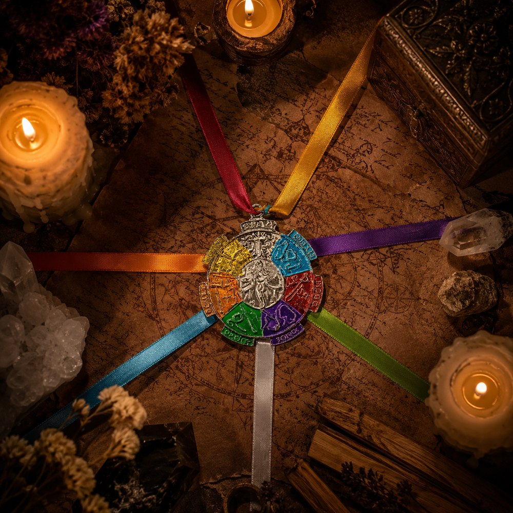 Los colores del medallón